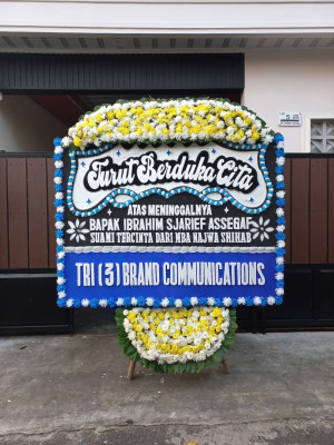 Papan Bunga Duka di Sinindian